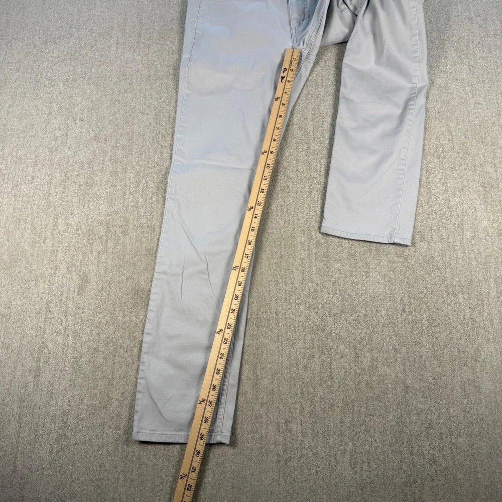 Vineyard Vines 5-Pocket Pants Mens 28x32 Gray Slim Fit Cotton Blend Stretch